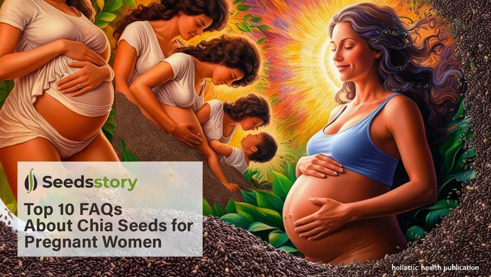 Top 10 FAQs about Chia Seeds for pregnant women